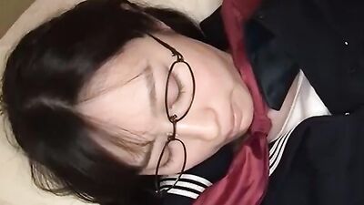 Big Bubble Butt Japanese Stepmother Dresses As A Schoolgirl To Seduce A Creampie From Son