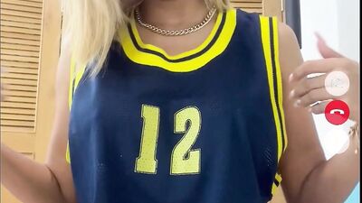 Video call with my boy ends in sex